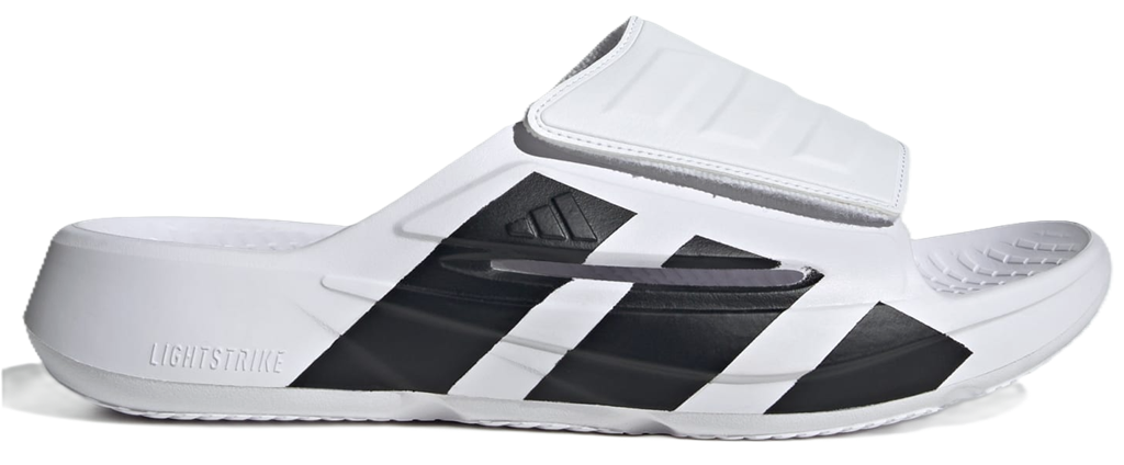 Dép Adidas Lightblaze Slides 'White Black' JS3584