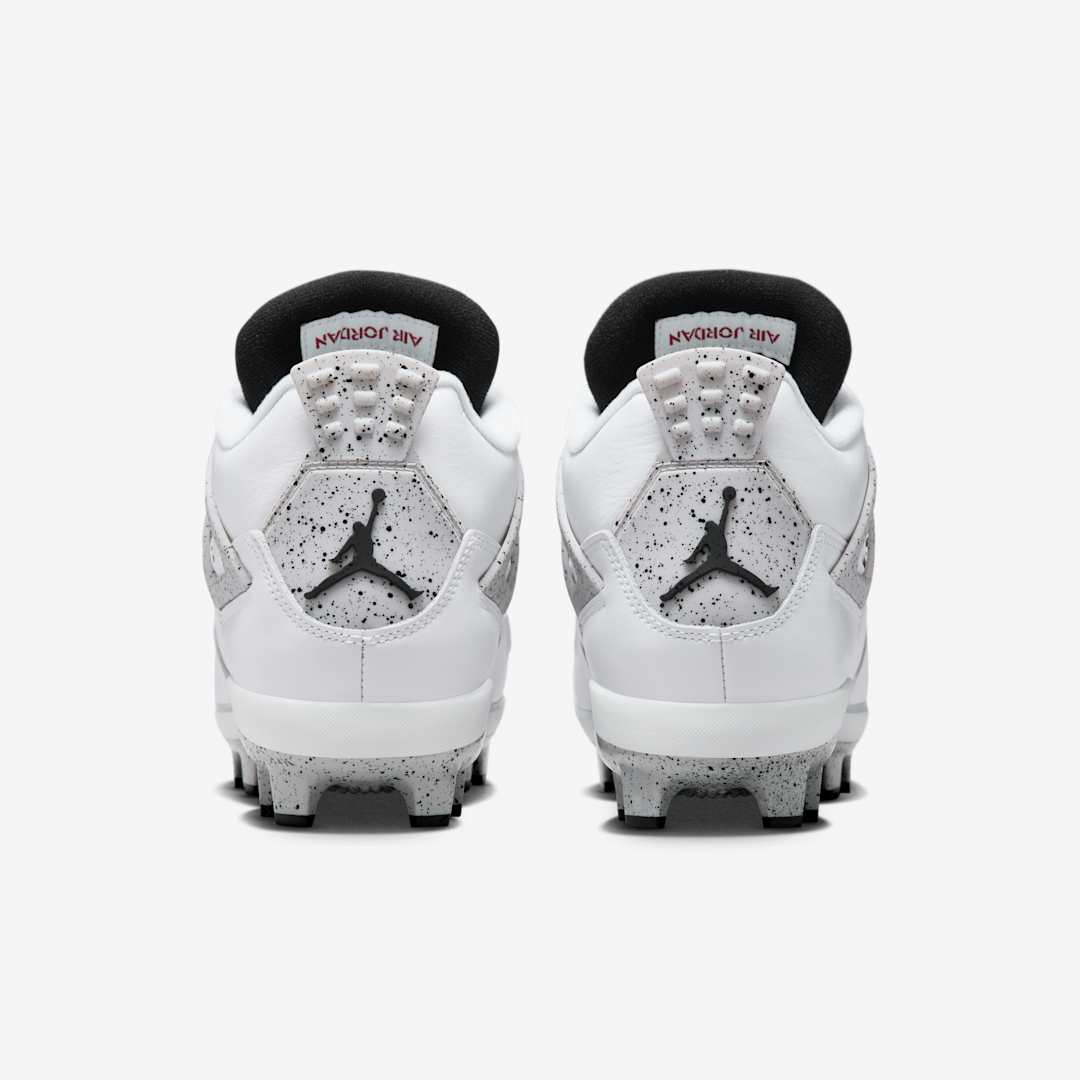 Alternative view of Giày Nike Air Jordan 4 Retro MCS 'White Cement' HQ0209-106