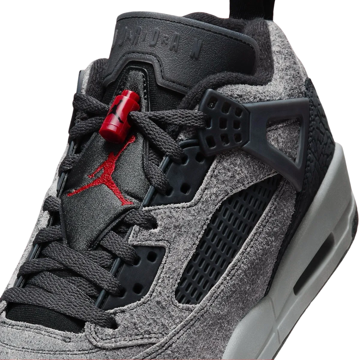 Alternative view of Giày Nike Air Jordan Spizike Low GS 'Anthracite Gym Red' FQ3950-002