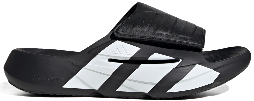 Dép Adidas Lightblaze Slide 'Black White' JR1253