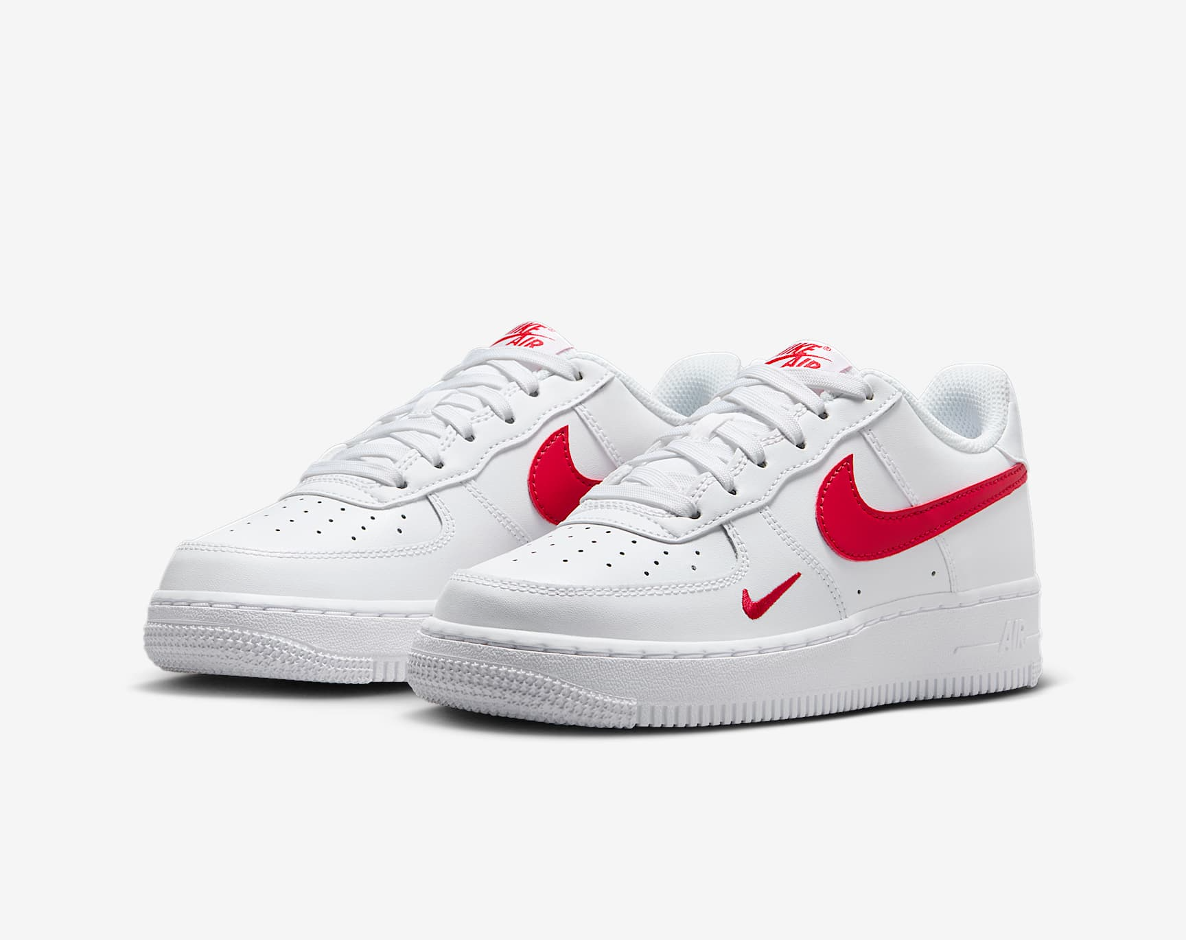 Giày Nike Air Force 1 LV8 'White University Red' FV7020-101 - Ảnh 3
