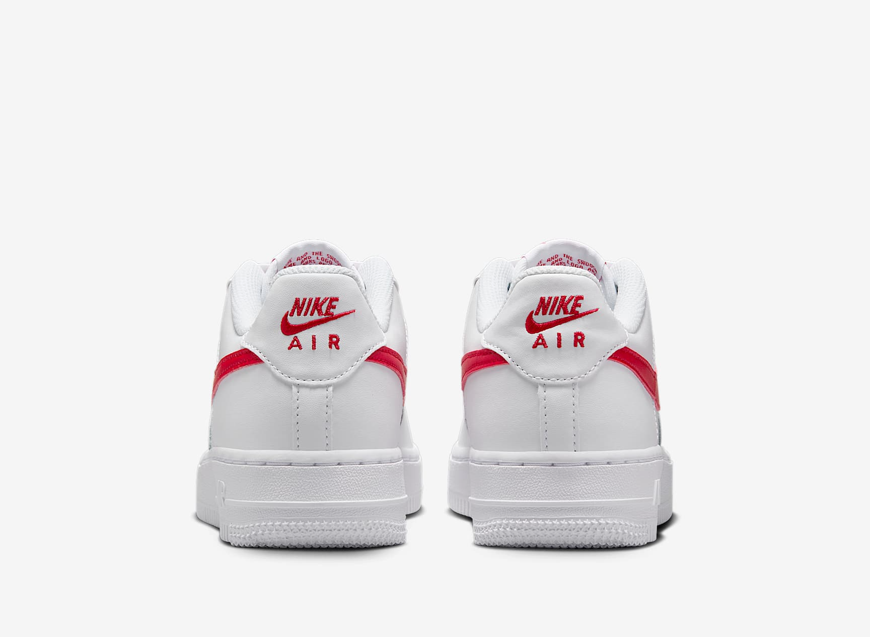 Alternative view of Giày Nike Air Force 1 LV8 'White University Red' FV7020-101