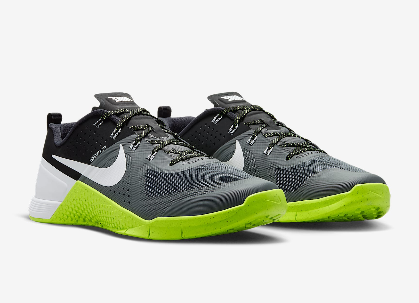 Giày Nike Metcon 1 OG 'Dark Grey Volt Black White' FQ1854-003 - Ảnh 4