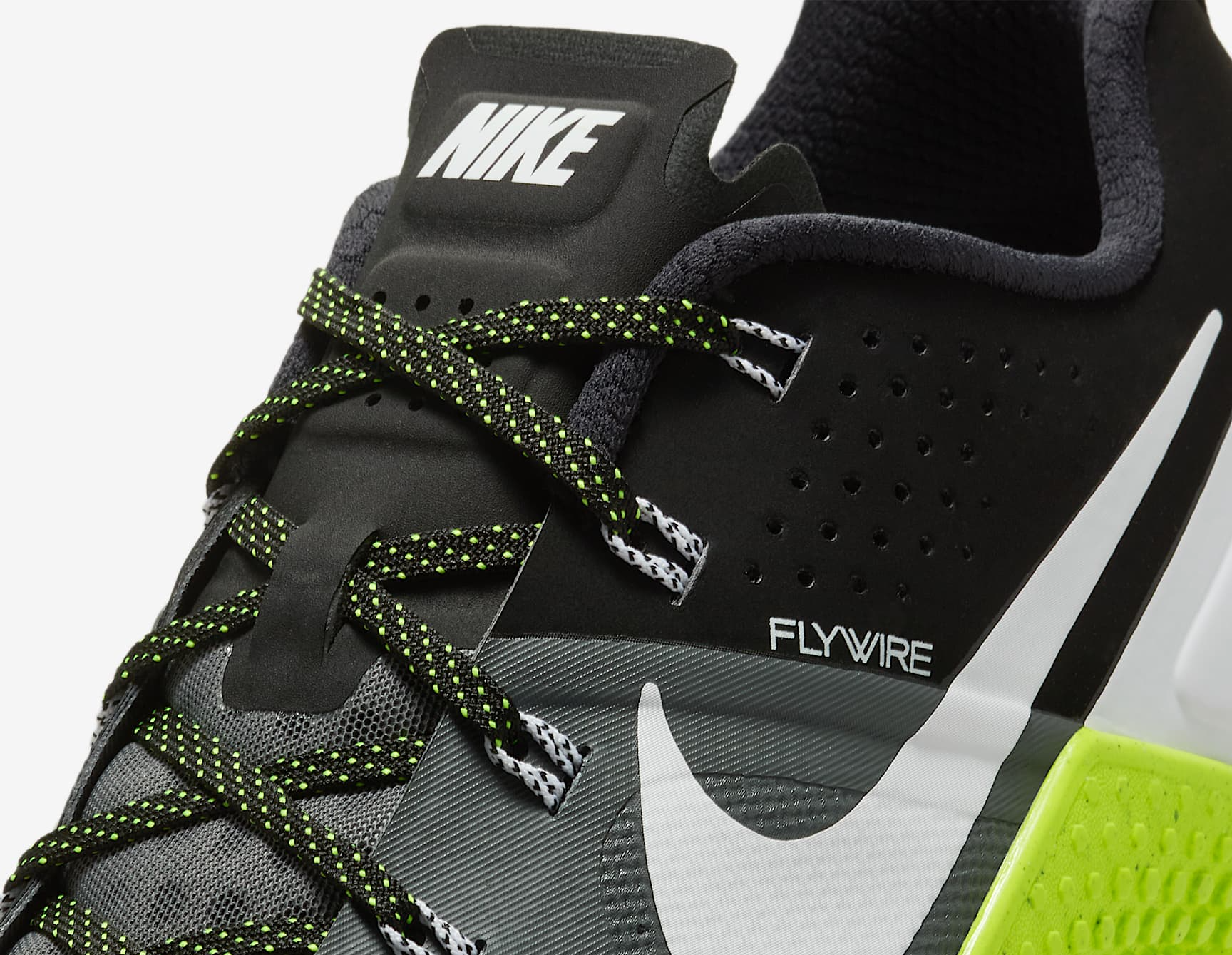 Alternative view of Giày Nike Metcon 1 OG 'Dark Grey Volt Black White' FQ1854-003