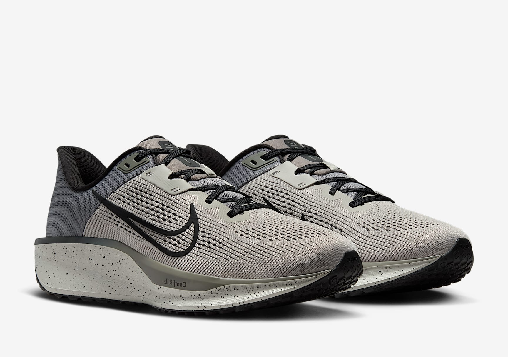 Alternative view of Giày Nike Quest 6 'Light Iron Ore Flat Pewter Black' IB4002-014