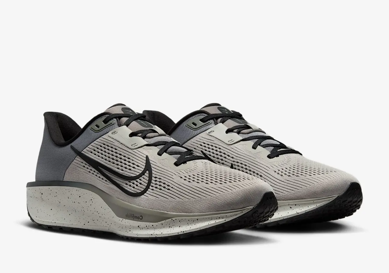 Alternative view of Giày Nike Quest 6 'Light Iron Ore Flat Pewter Black' IB4002-014