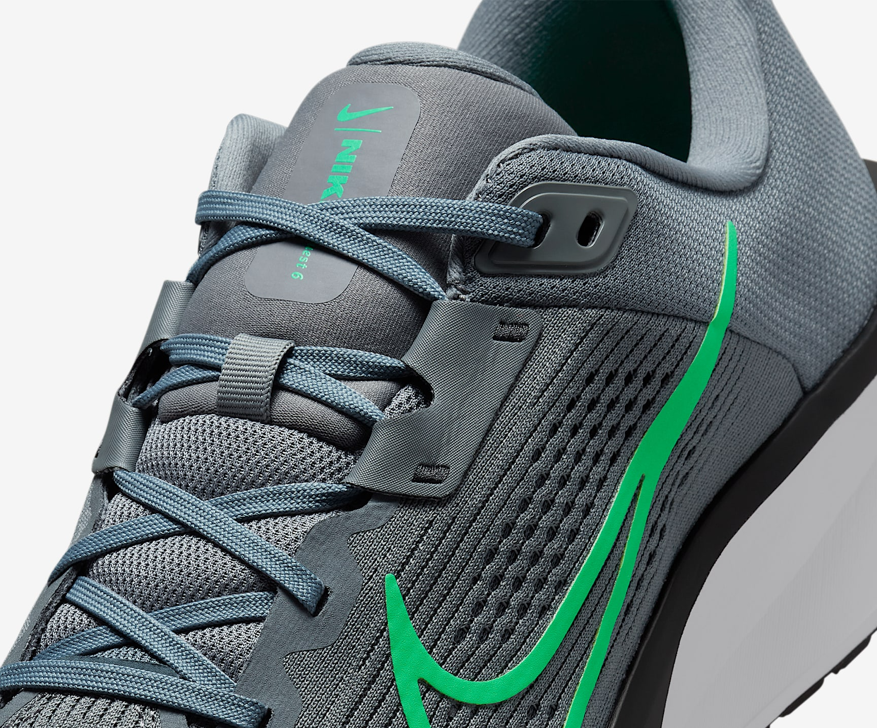 Alternative view of Giày Nike Quest 6 'Smoke Grey Green Shock' FD6033-009