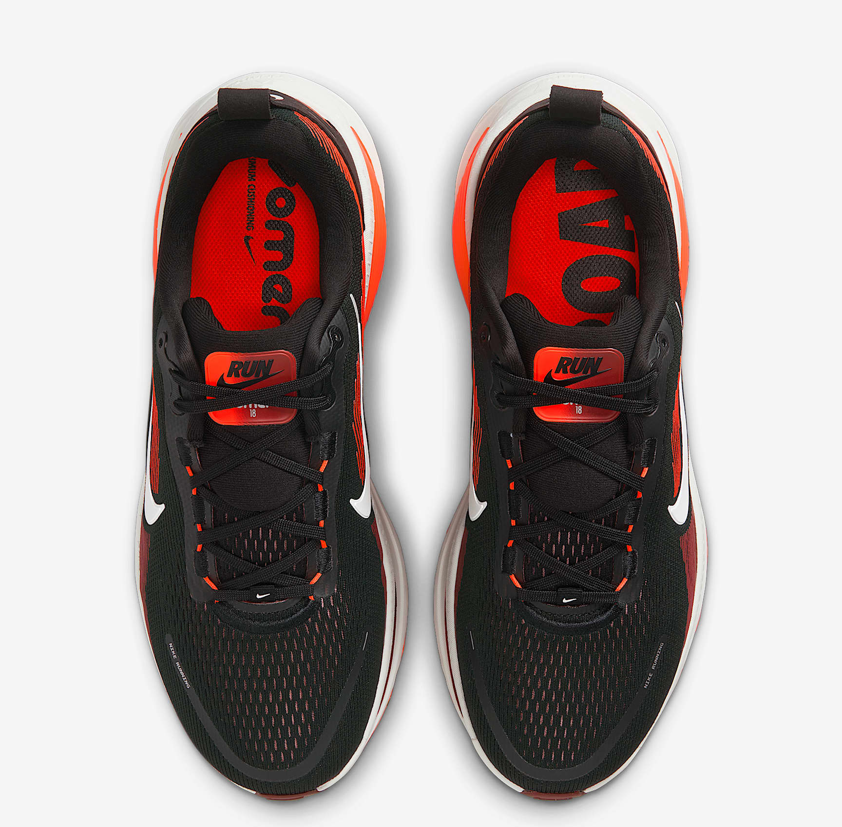 Alternative view of Giày Nike Vomero 18 Extra Wide 'Black Bright' IF0514-003