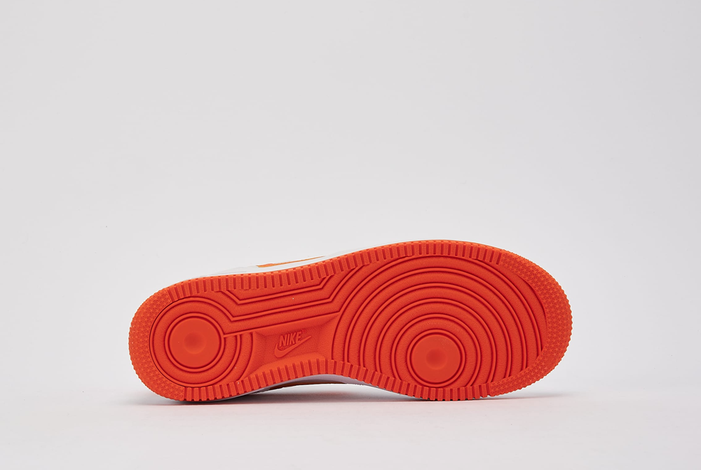 Alternative view of Giày Nike Air Force 1 Low GS 'White Safety Orange' FV5948-113