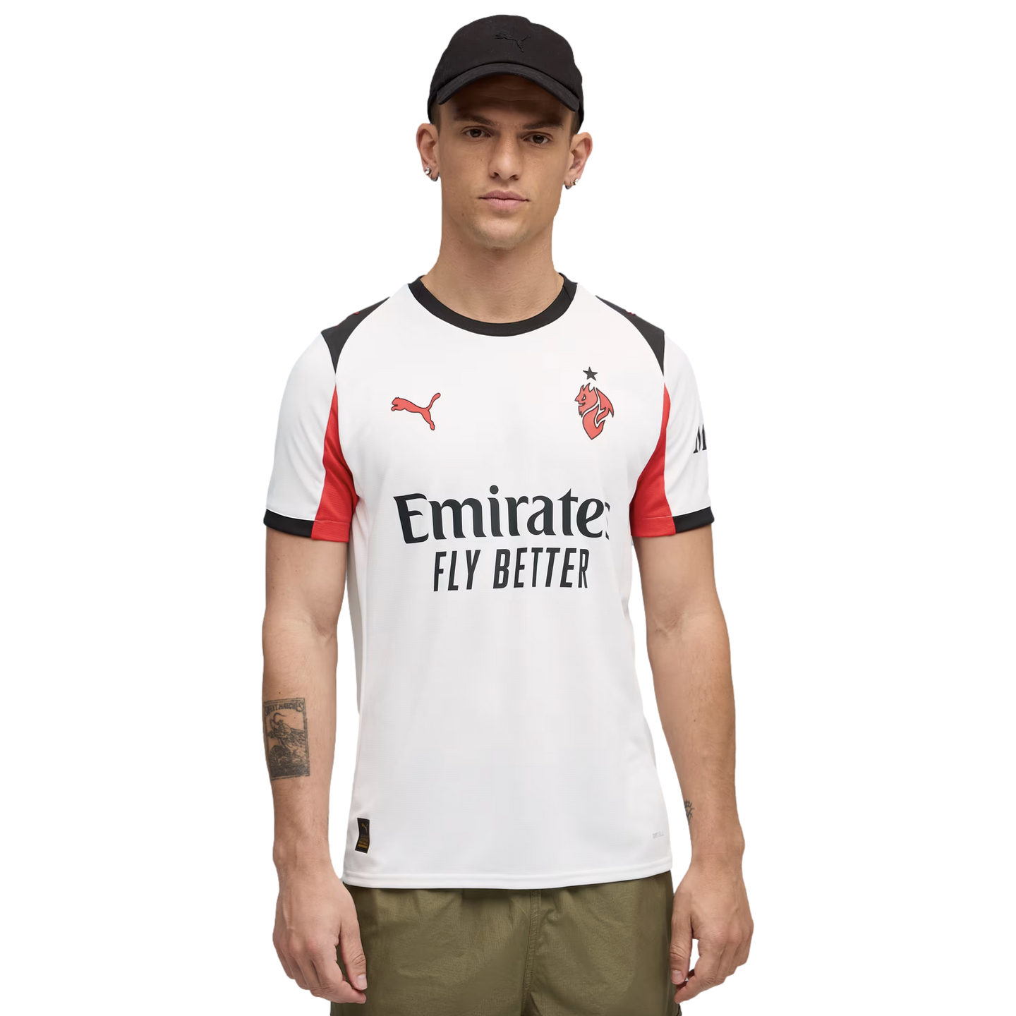 Alternative view of Áo Puma AC Milan Away Jersey Replica 'White' 779971-02