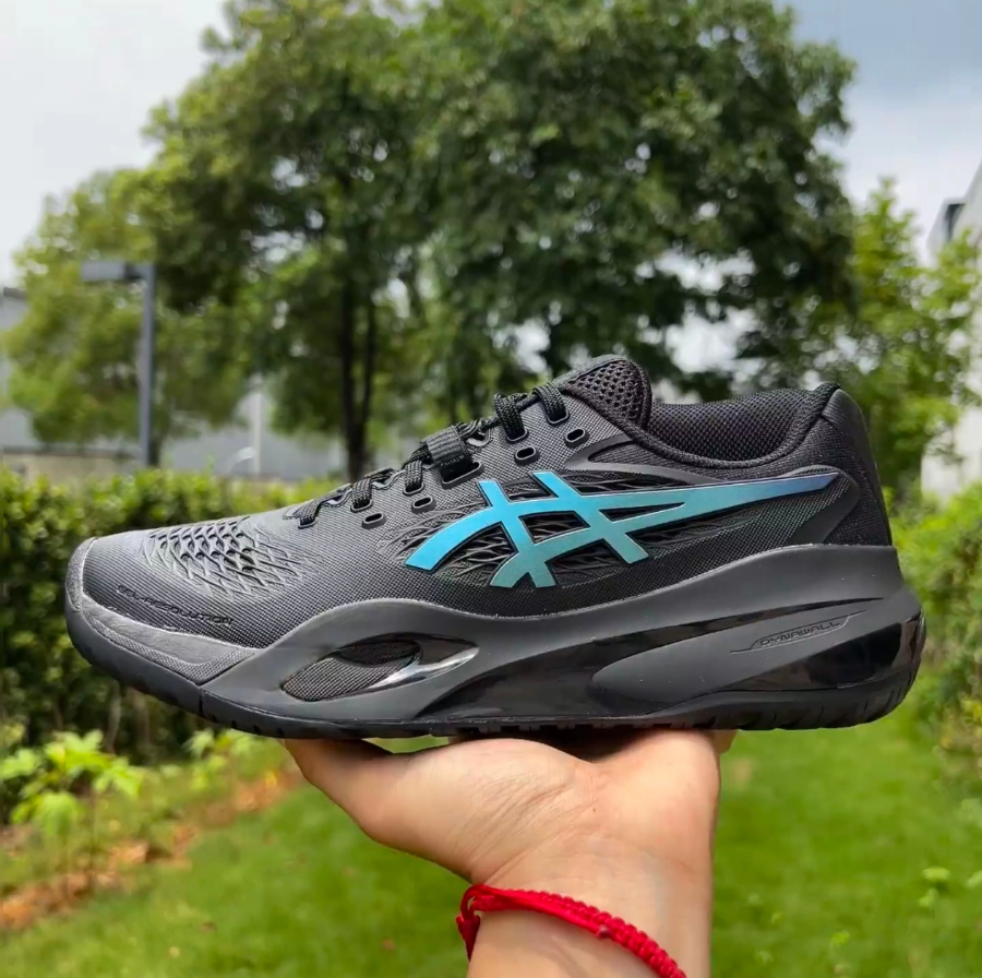 Alternative view of Giày Asics Gel-Resolution X Night Energy 'Black Prism Blue' 1041A526-960