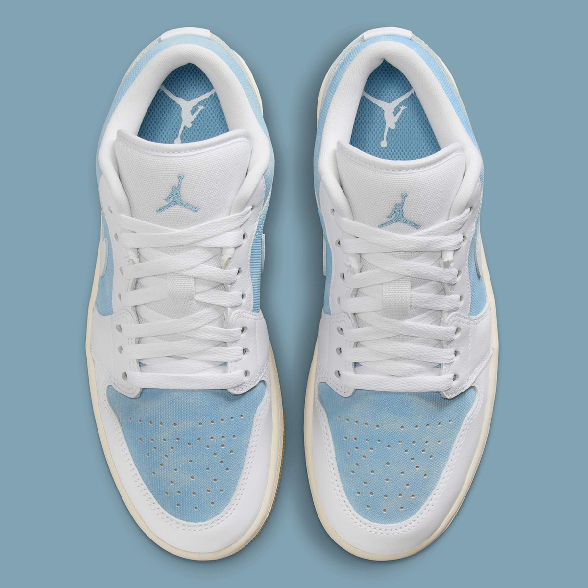 Giày Nike Air Jordan 1 Low 'Denim' HQ2004-200 - Ảnh 3