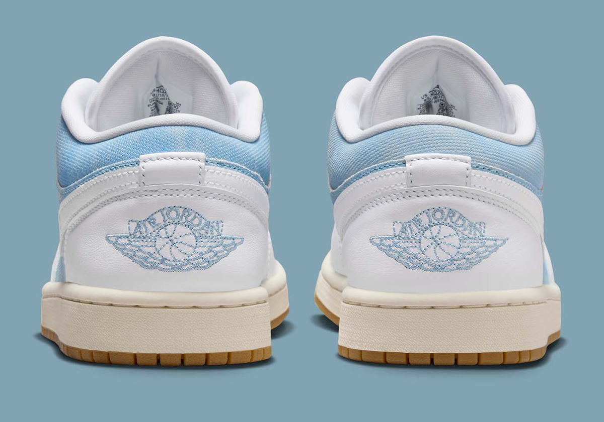 Giày Nike Air Jordan 1 Low 'Denim' HQ2004-200 - Ảnh 2