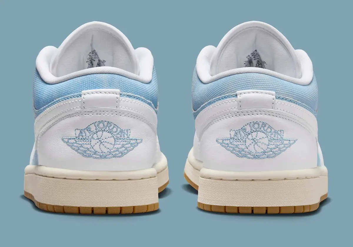 Alternative view of Giày Nike Air Jordan 1 Low 'Denim' HQ2004-200