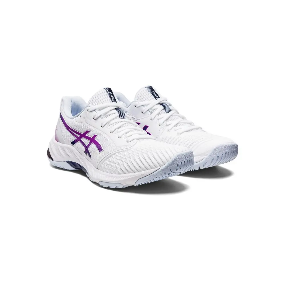 Alternative view of Giày Asics Netburner Ballistic FF 3 'White Orchid' 1052A069-101