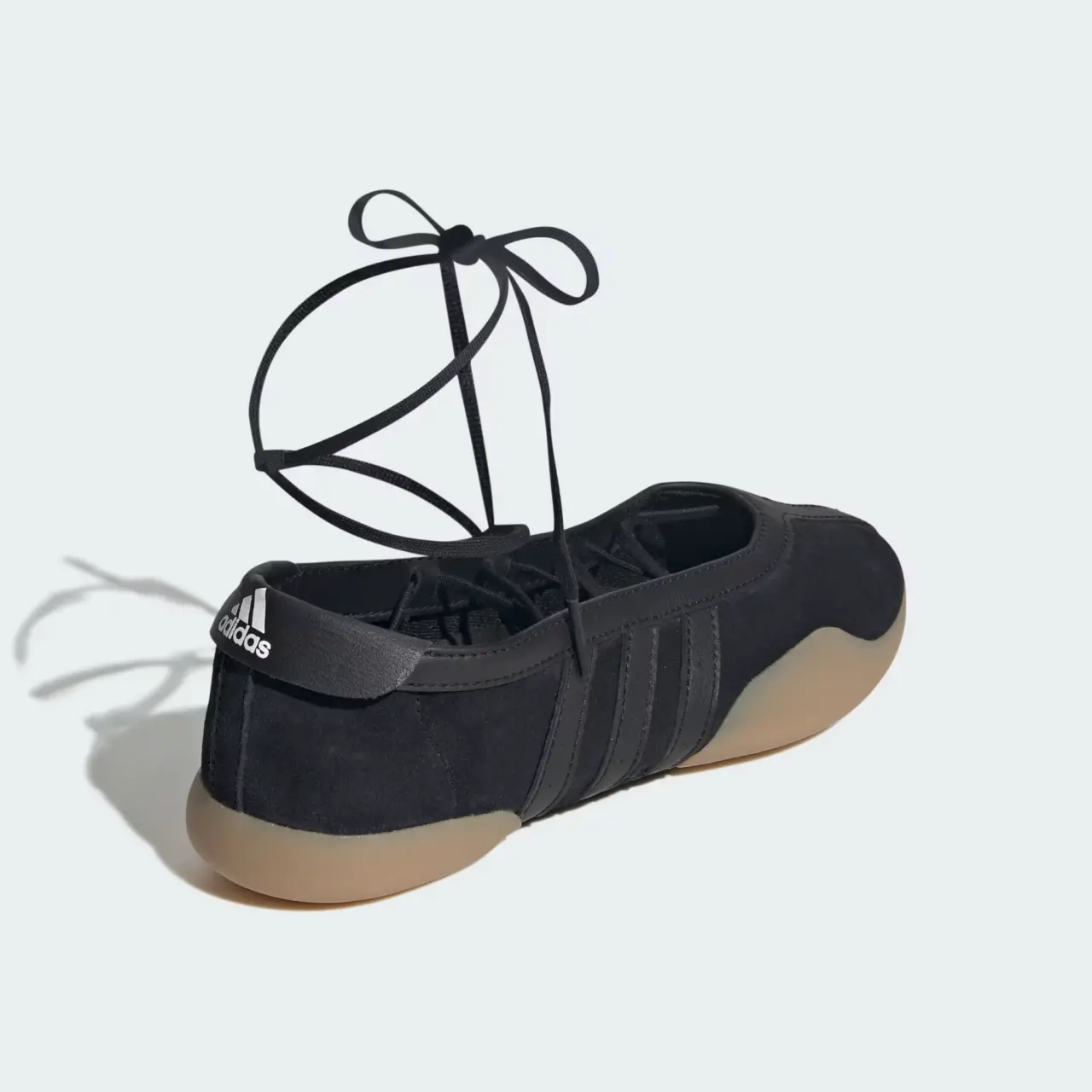 Alternative view of Giày Adidas Taekwondo Mei 'Black Gum' JQ0669
