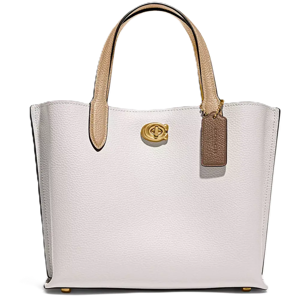 Túi Coach Willow Tote 24 In Colorblock 'Chalk' C8561-B4CAH