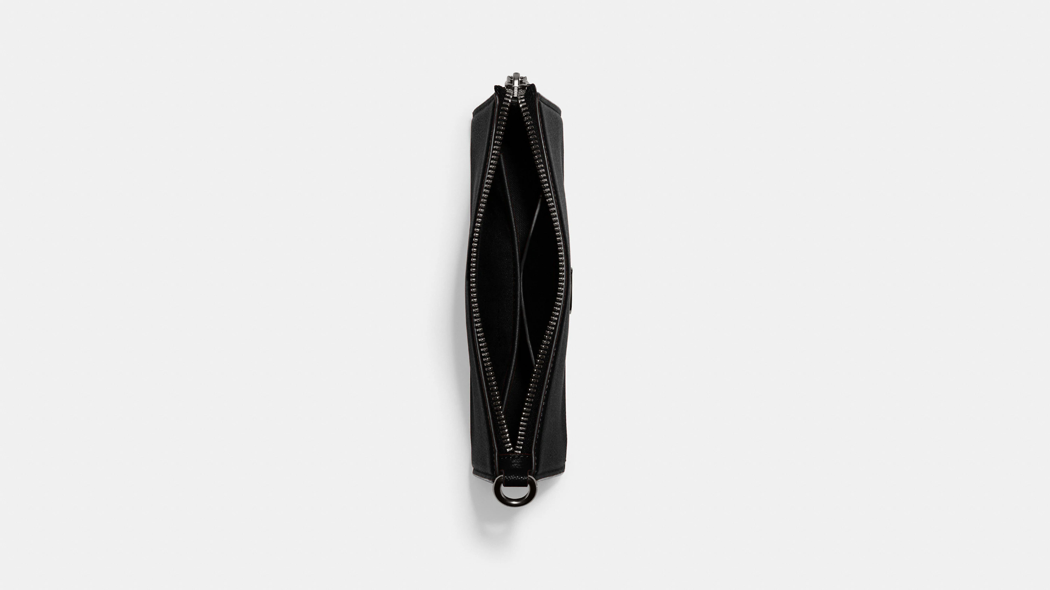 Alternative view of Túi Coach Pouch Signature Canvas Detail 'Black' CJ797-BLK