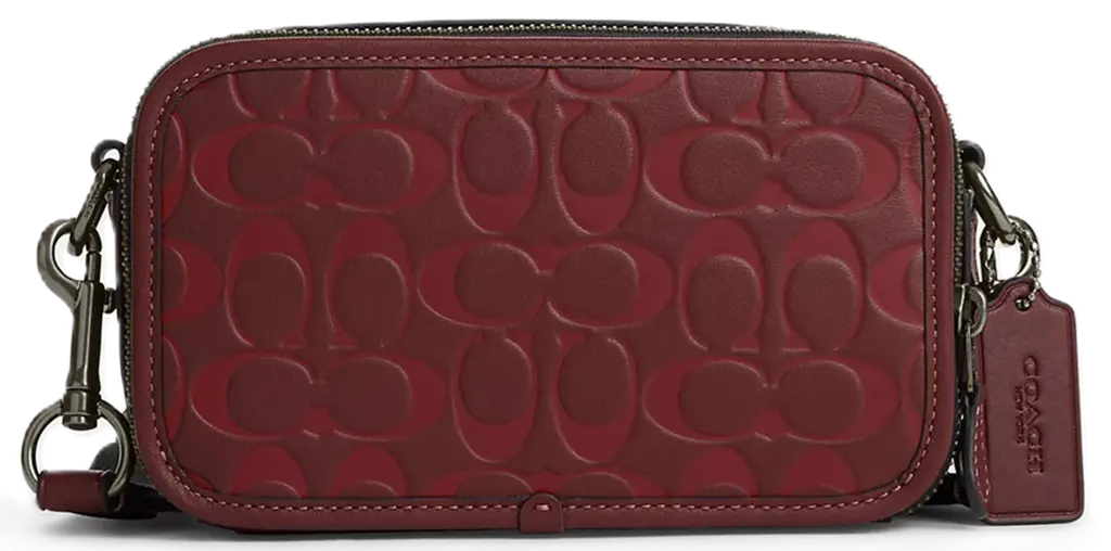 Túi Coach Wyatt Crossbody Signature Leather 'Wine' CM153-QBO2Q