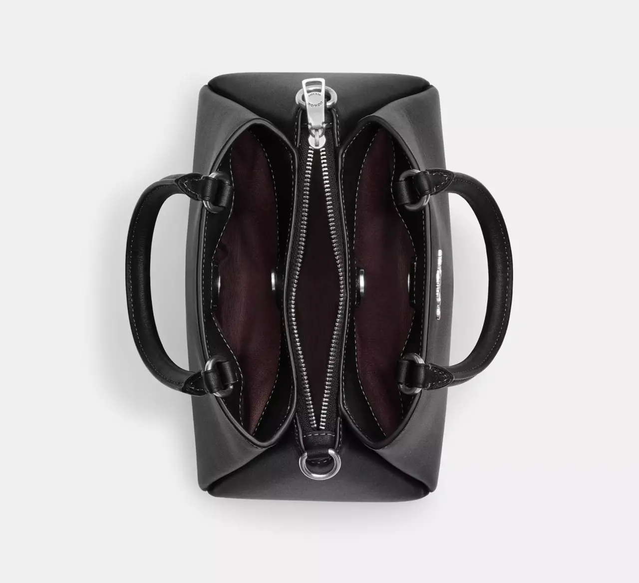 Alternative view of Túi Coach Zuri Crossbody 'Black' CM186-SVBK