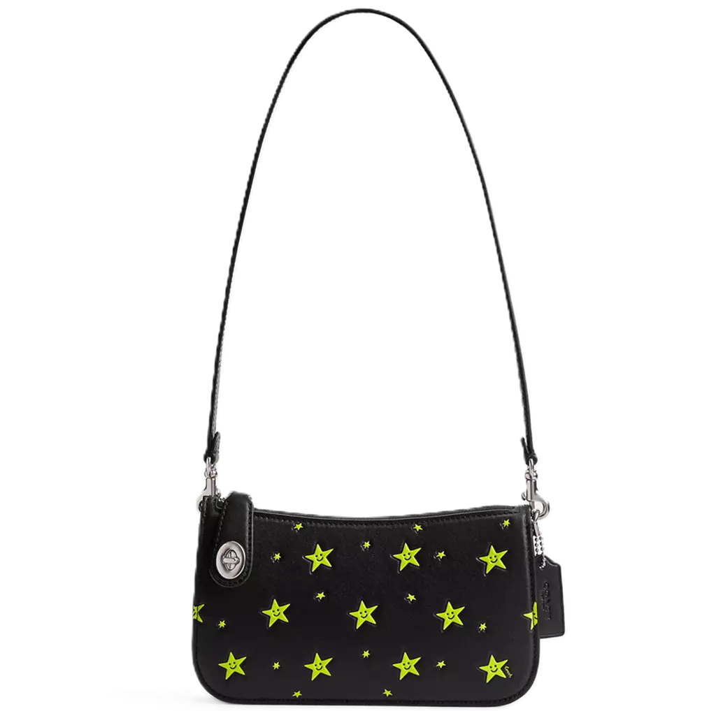 Túi Coach Cosmic Coach Penn Star 'Black' CN615