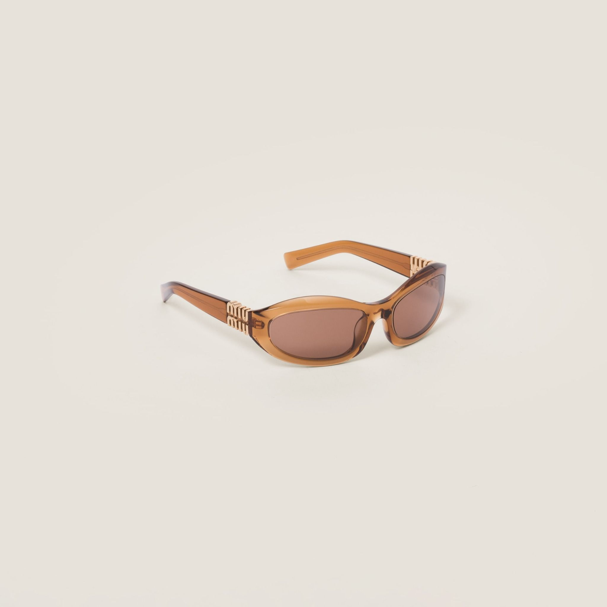 Kính Miu Miu Glimpse Sunglasses 'Camel' SMU14Z-E15T-FE10I-C-059 - Ảnh 3