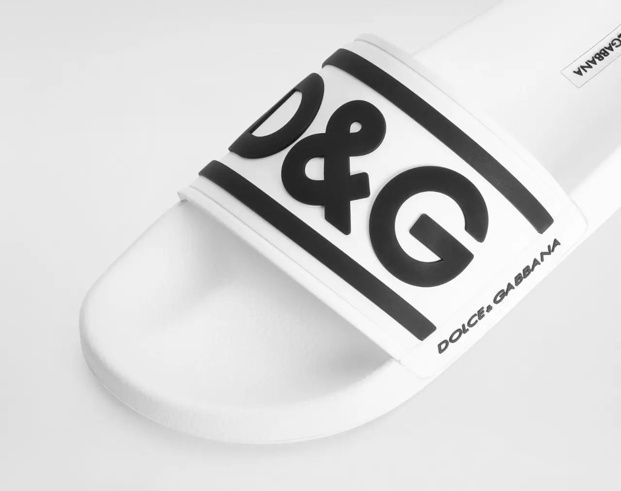 Alternative view of Dép Dolce & Gabbana Beachwear Sliders 'White' CS2072AQ85889697