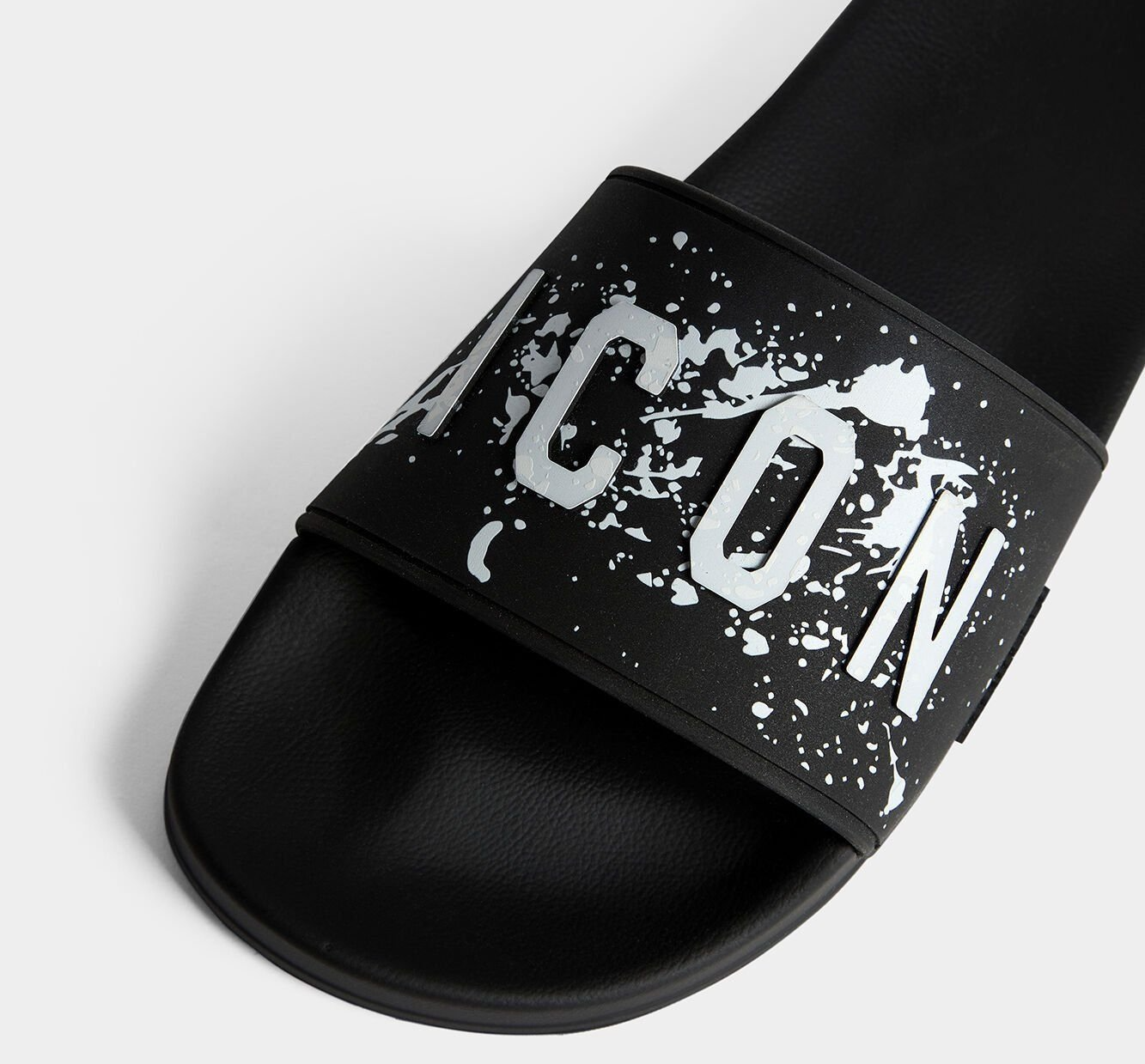 Alternative view of Dép Dsquared2 Icon Splash Slides 'Black' FFM0023172055732124