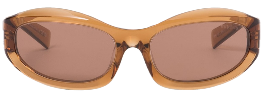 Kính Miu Miu Glimpse Sunglasses 'Camel' SMU14Z-E15T-FE10I-C-059