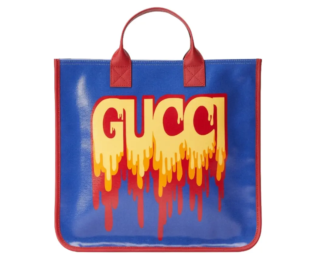 Túi Gucci Canvas Tote Bag 'Blue' 550763-FACAV-8493