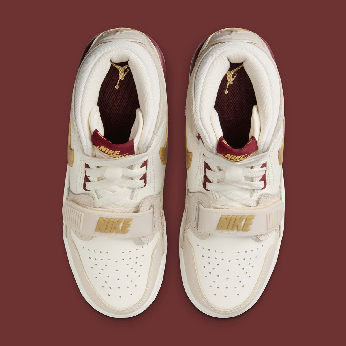 Giày Nike Air Jordan Legacy 312 GS Year Of The Snake 'Burgundy Tint' IB4914-161 - Ảnh 4