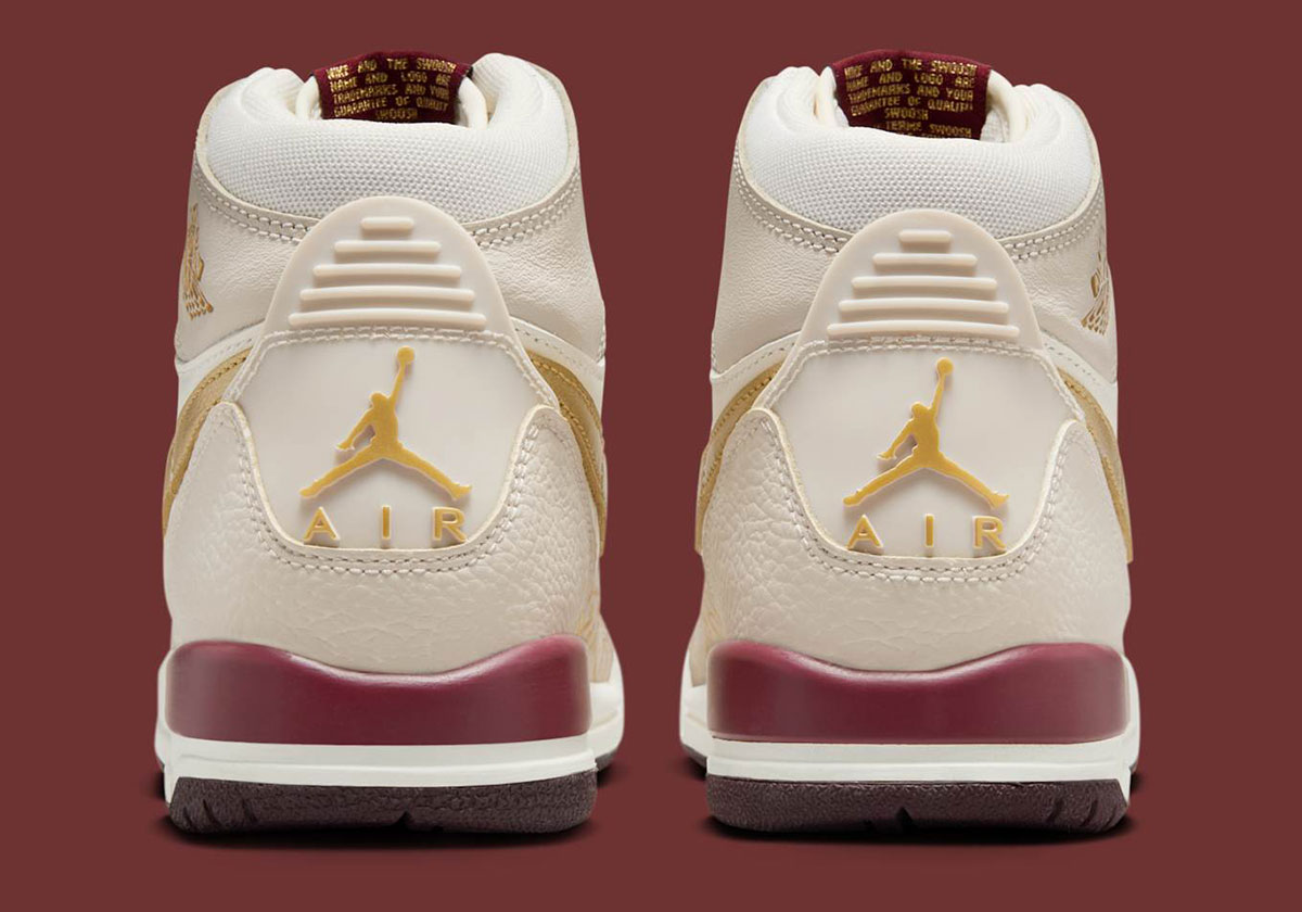 Giày Nike Air Jordan Legacy 312 GS Year Of The Snake 'Burgundy Tint' IB4914-161 - Ảnh 3