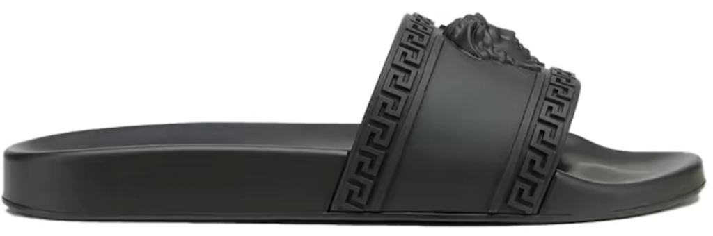 Dép Versace Palazzo Pool Slides 'Black' DSU5883-DGO9G-D41