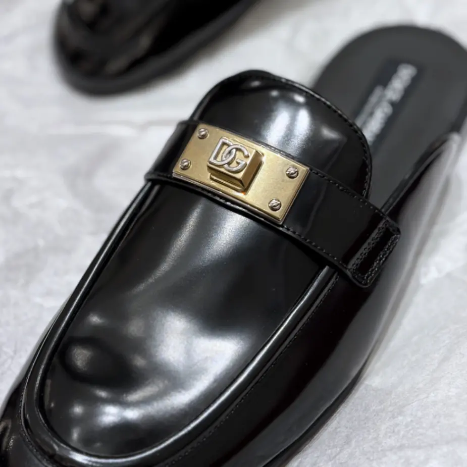 Alternative view of Giày Dolce & Gabbana Logo Plaque 'Black' A80438AQ23780999