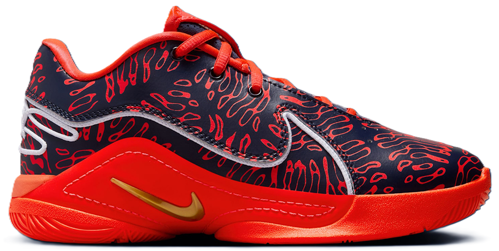 Giày Nike LeBron 22 GS 'Bright Crimson Obsidian' HQ3673-400