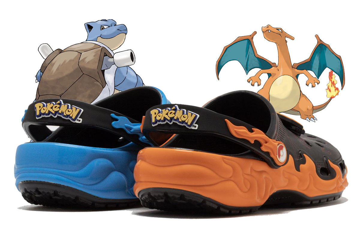 Alternative view of Dép Crocs Classic Clog x Pokémon 'Charizard vs. Blastoise' 211346-90H