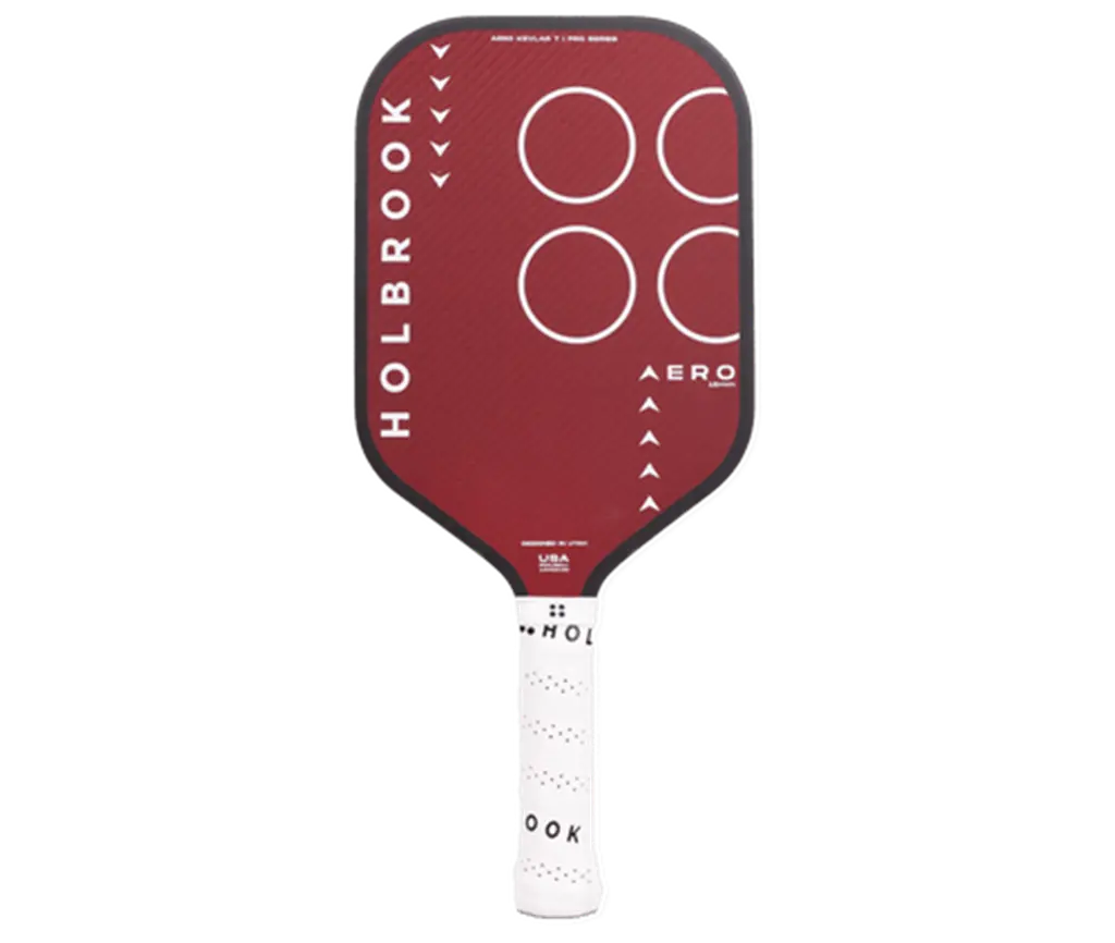 Vợt Pickleball Holbrook Pro Aero Kevlar T 16mm 'Red'