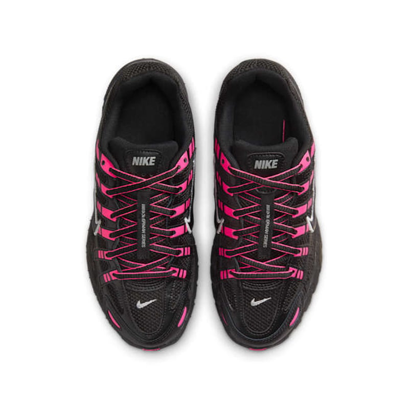 Alternative view of Giày Nike P-6000 GS 'Pink Blast Metallic Silver Black' HV5064-600