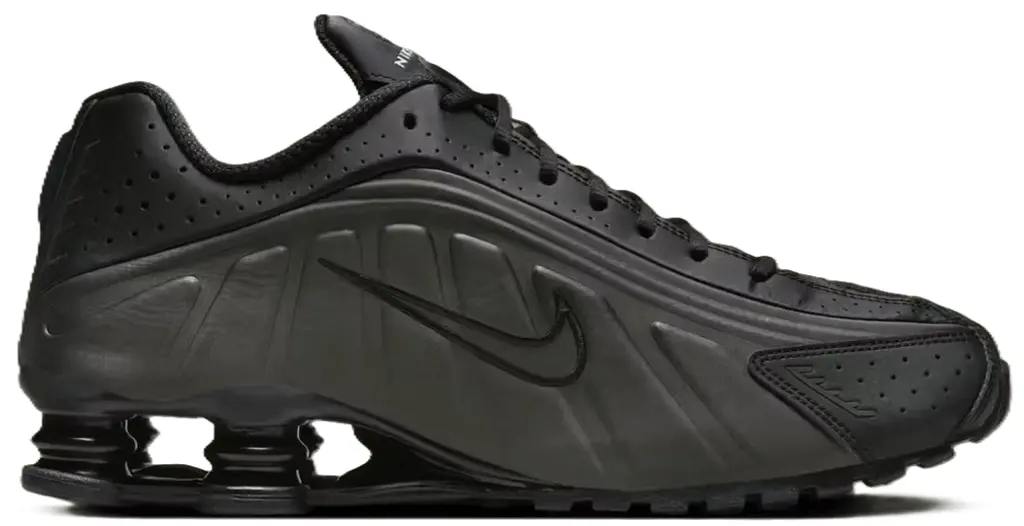 Giày Nike Shox R4 'Black Bright Crimson' HQ1988-001