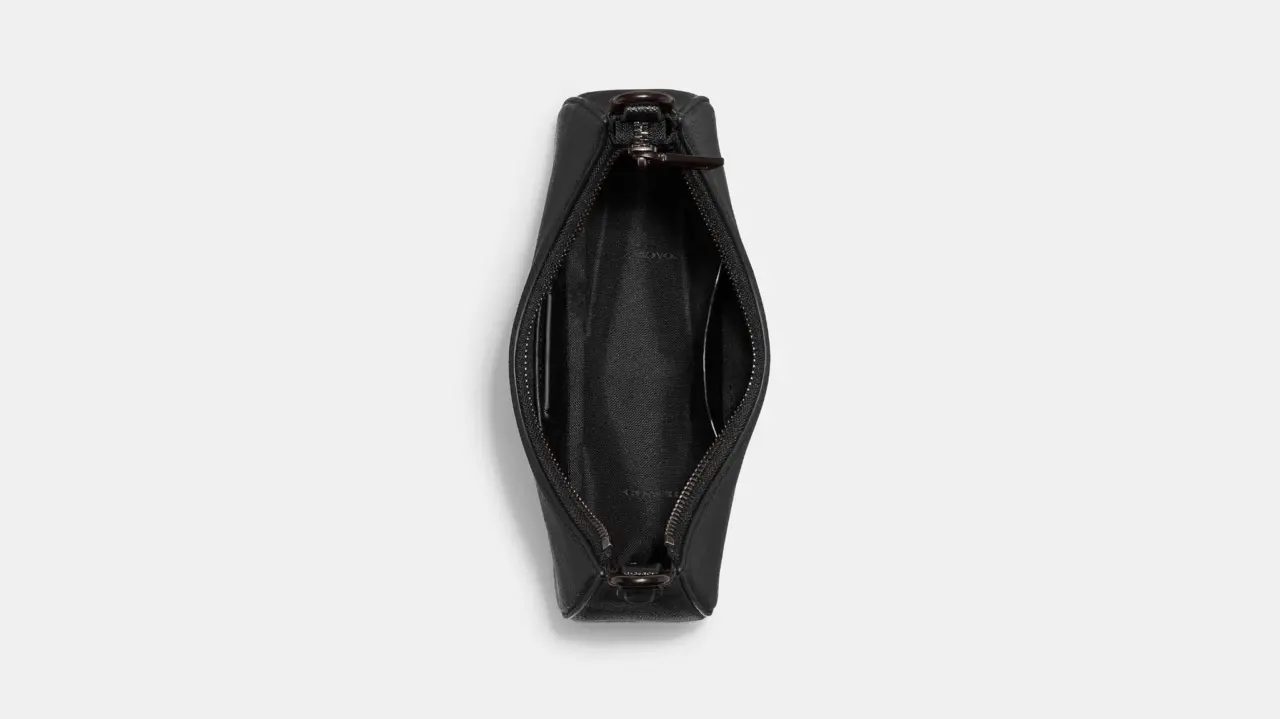 Alternative view of Túi Coach Hobo Signature Canvas Detail 'Black' CJ842-BLK