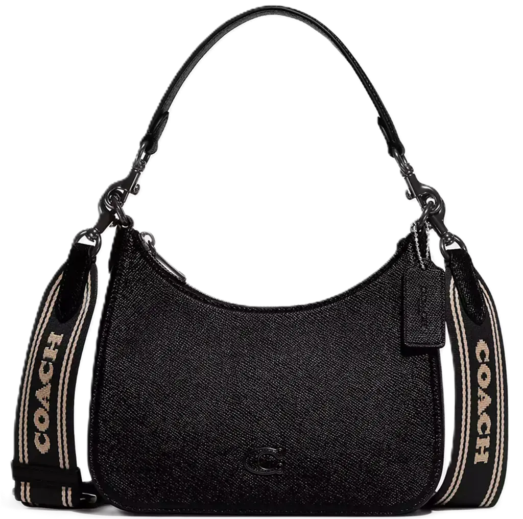 Túi Coach Hobo Signature Canvas Detail 'Black' CJ842-BLK