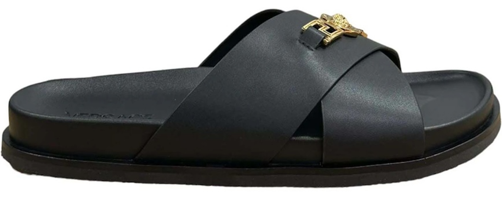 Dép Versace Medusa Logo 'Black' 1014647-1A02195-1B00V