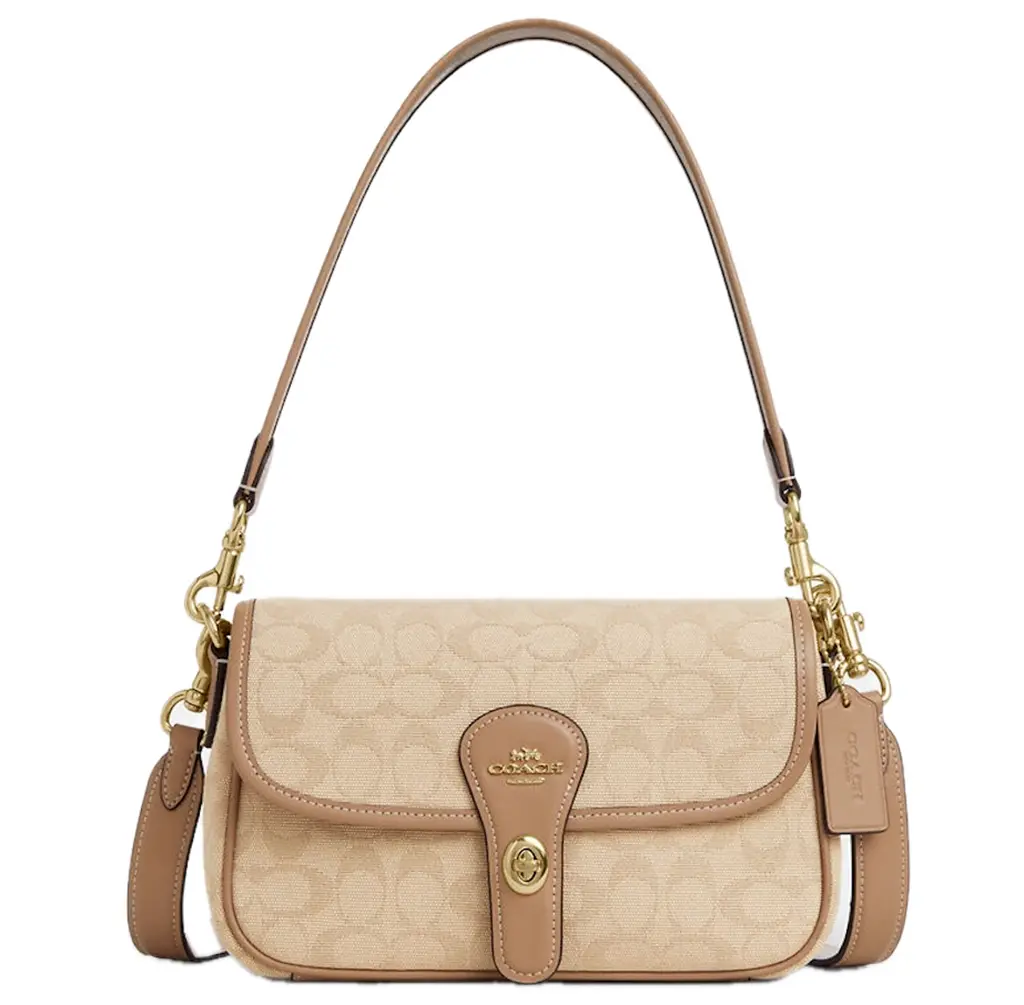 Túi Coach Hadley Shoulder Bag 'Natural' CAK49-IMLG6