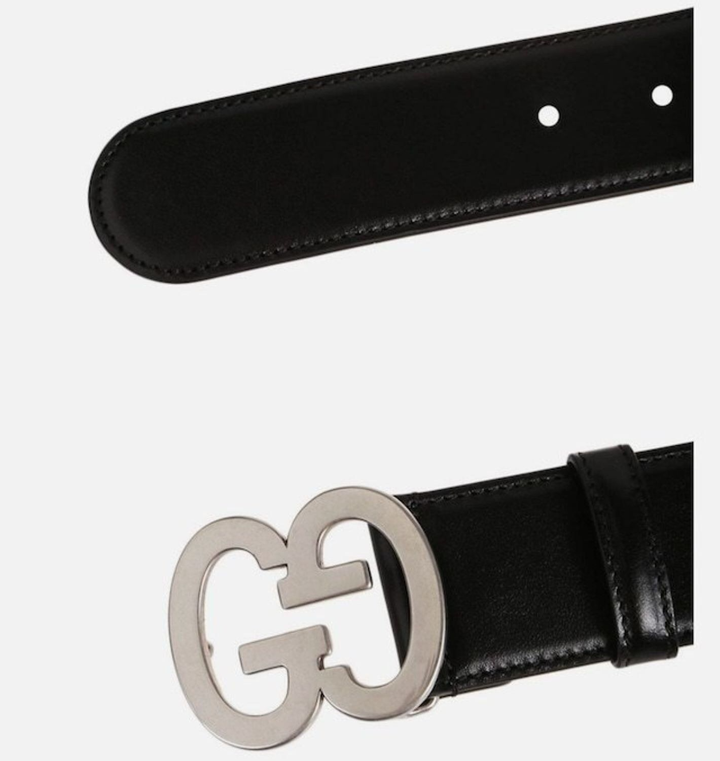 Alternative view of Thắt Lưng Gucci Leather Belt 'Black' 745826-0YA0N-1000