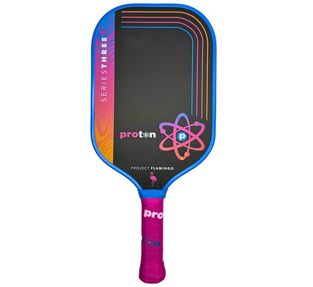 Vợt Pickleball Proton Series Three Flamingo 15mm 'Blue Pink'