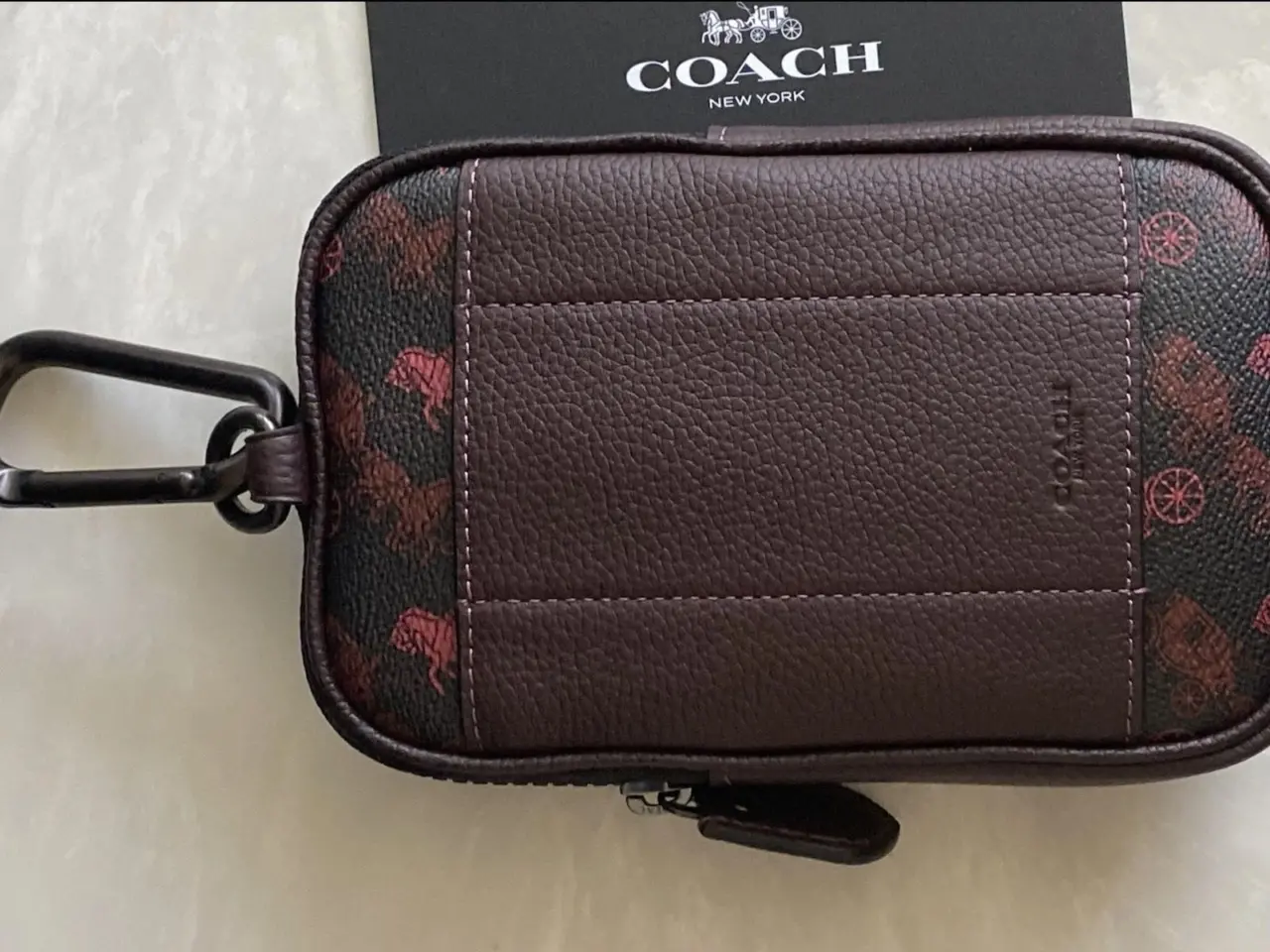 Alternative view of Túi Coach Hybrid Pouch 10 'Multicolor' 88281-BKRD
