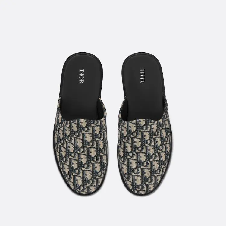 Alternative view of Dép Dior Indior Mule 'Black Grey' 3SA097ZJU-H961