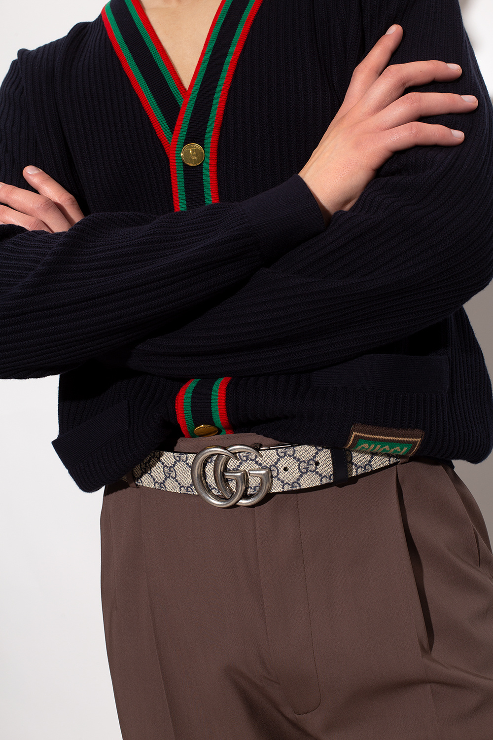 Alternative view of Thắt Lưng Gucci GG Marmont 'Grey' 627055-92TIN-4075