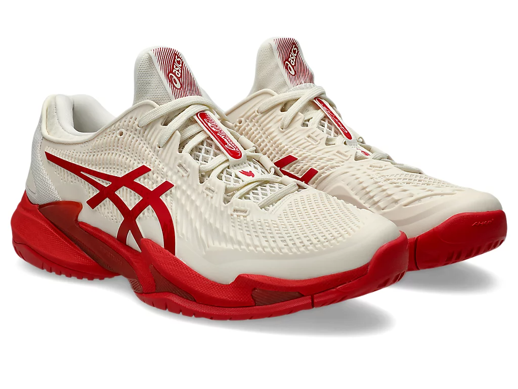 Giày Asics Court FF 3 Novak 'Cream Red' 1041A522-968 - Ảnh 6