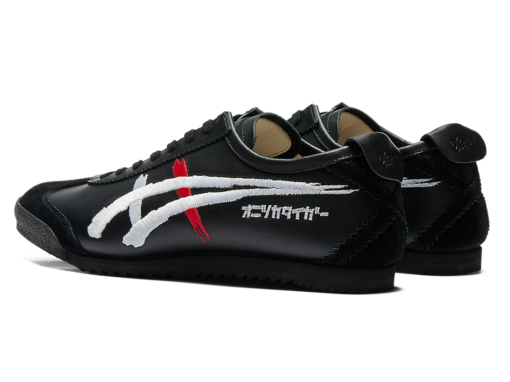 Giày Onitsuka Tiger Mexico 66 Deluxe NM 'Black' 1181A119-001 - Ảnh 4